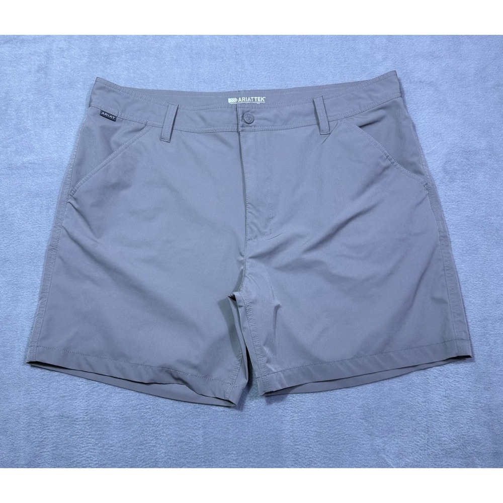 Ariat Tek Shorts Mens 40 Performance Stretch Chino Athleisure Normcore Active
